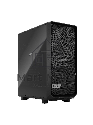 Компьютерный корпус Fractal Design MESHIFY 2 COMPACT BLACK - DARK TG / ATX, TG / 2x140мм & 1x120мм fans inc. / FD-C-MES2C-02