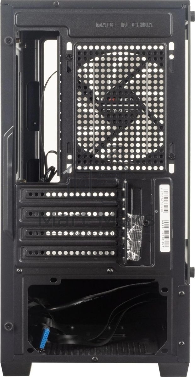 Компьютерный корпус Accord ACC-ZCU2B черный без БП mATX 1x120mm 1xUSB3.0 1xUSB3.1 audio