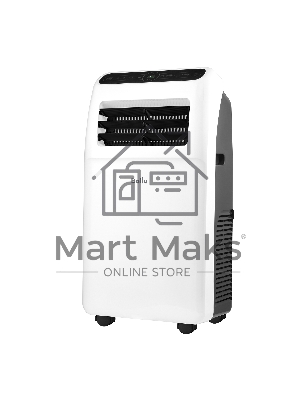 Кондиционер мобильный Ballu Aura BPAC-12 CP/N1_24Y 12000 BTU, 30 м², 52 дБ, охлаждение, осушение, белый