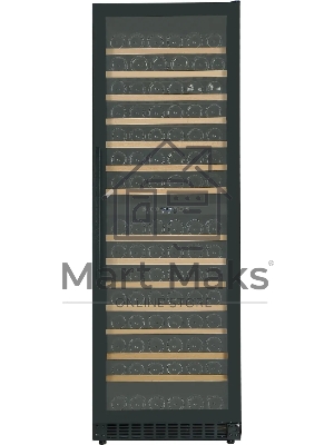 Винный шкаф Hyundai HBWC 1765 DC 1-нокамерн. черный