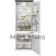 Встраиваемый холодильник Electrolux E7TNGE75S, комбинированный No Frost, Размеры ВxШxГ [мм]: 1884x696x549, сенсорное управление с символьным дисплеем, Динамическая система охлаждения в холодильной камере, система охлаждения в морозильной камере - No Frost, крепление дверцы на направляющих, A++ класс энергопотребления, Большой ящик на телескопических направляющих, MultiSpace, Flexi shelf, Инверторный компрессор