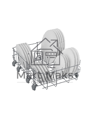 Посудомоечная машина Beko BDFS15020S, серебристая, 44.8 см, 10 компл., 49 дБ, класс A