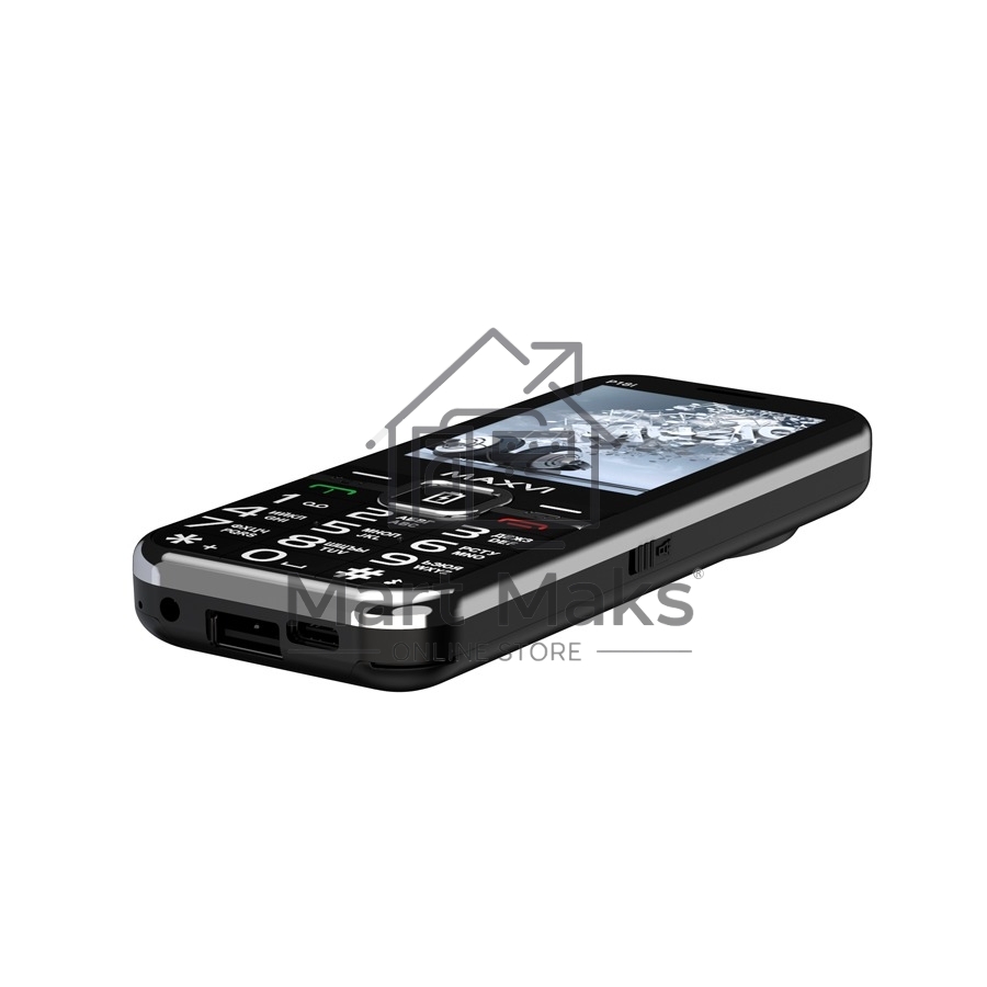 Мобильный телефон Maxvi P18i черный