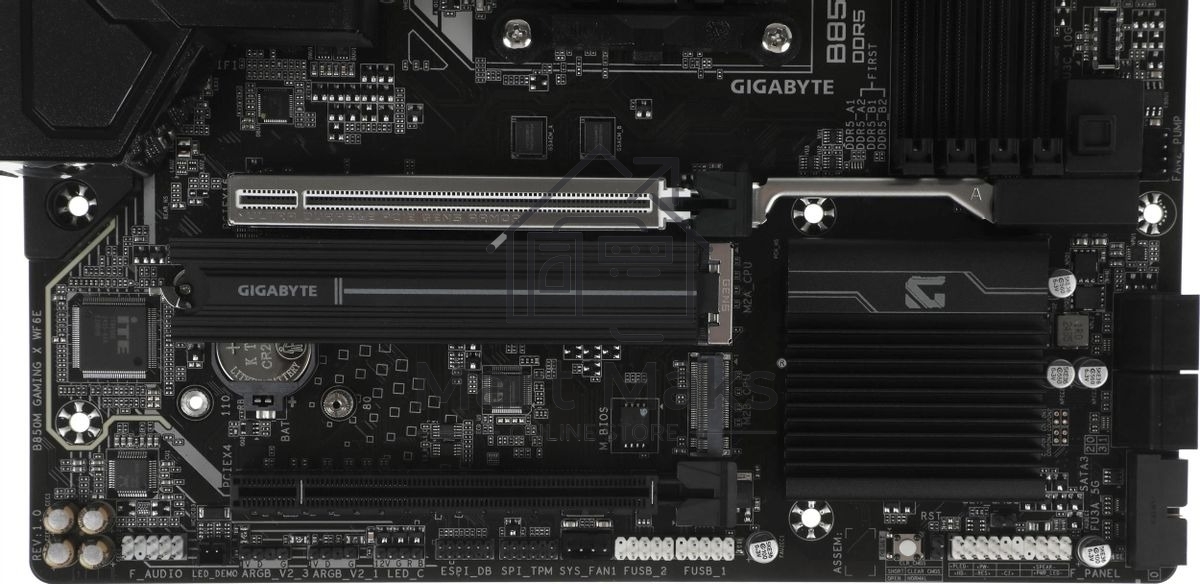 Материнская плата Gigabyte B850M GAMING X WIFI6E/WF6E, Socket AM5, AMD B850, 4xDDR5, 4xSATA, 2xM.2, 1xPCI-E 5.0 x16, 1xPCI-E 3.0 x4, 1xHDMI, 2xDP, 1x 2.5Gb LAN, 1xUSB-C 3.2 Gen 2, 1xUSB-A 3.2 Gen 2, 2xUSB-A 3.2 Gen 1, 4xUSB-A 2.0, 3x3.5 мм, 7.1, Micro-ATX
