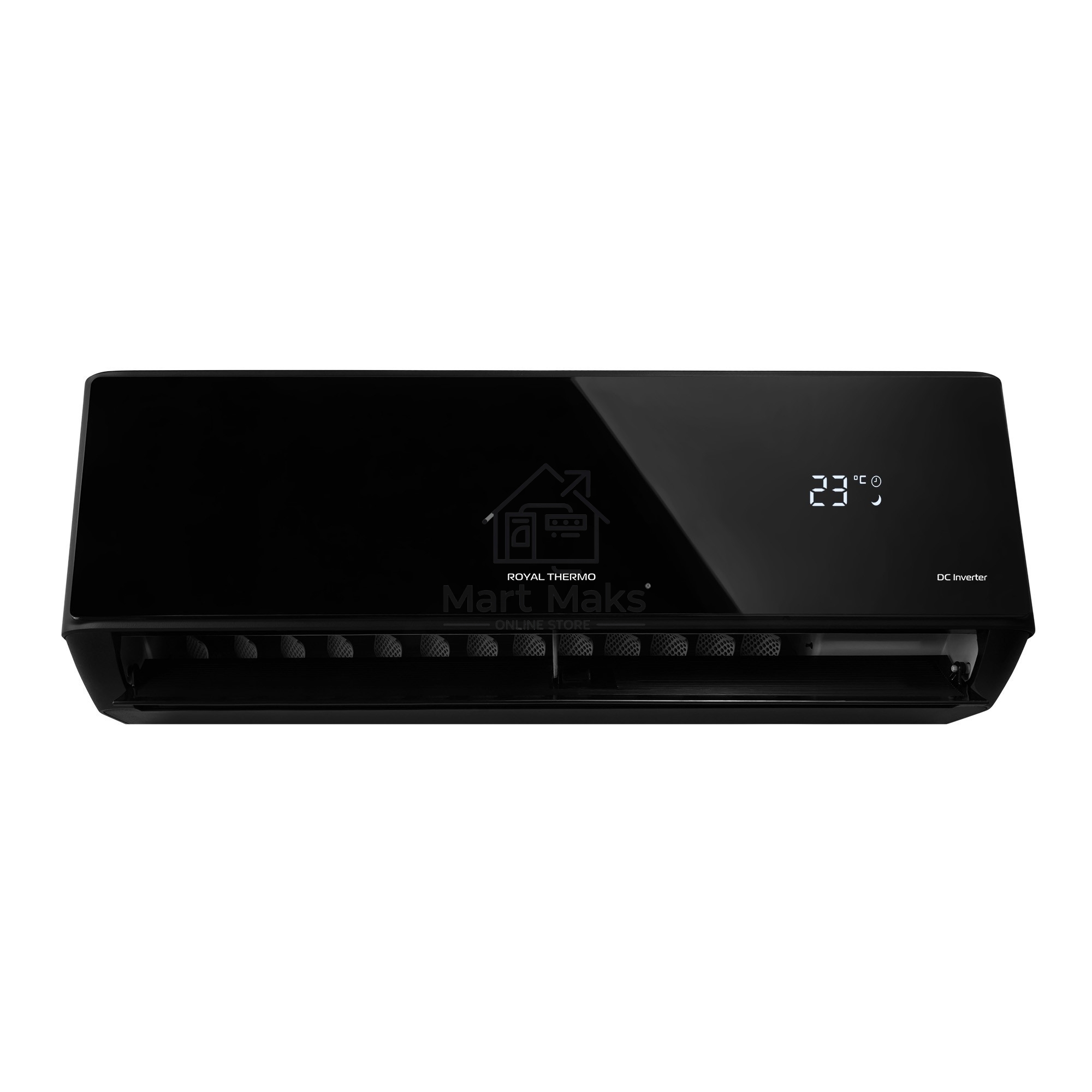 Внутренний блок мульти сплит-системы Royal Thermo MULTI COMBO ERP DC RTFMI/in-18HN8/black инвертор, 18000 BTU, 51 м², 29 дБ, охлаждение, обогрев, осушение, черный