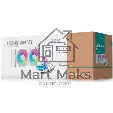 Система жидкостного охлаждения DeepСool LE240 V2 WH (R-LE240-WHAMMN-G-2)
