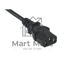 Кабель питания компьютера Cabeus PC-186-VDE-1.0-3M (Schuko+C13) (3x1.0), 3 м