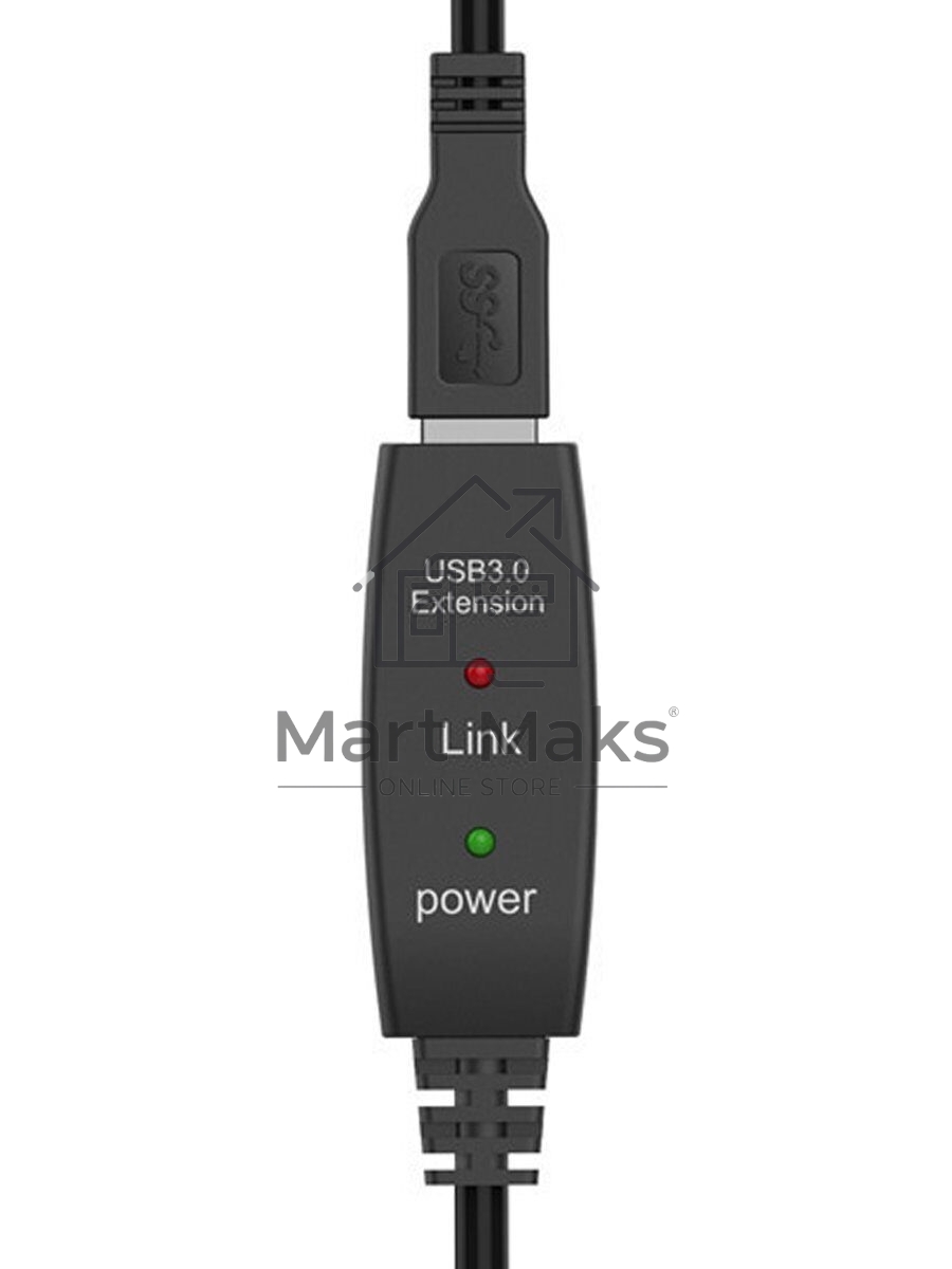 Кабель-адаптер USB3.0-repeater Aopen, удлинительный активный <Am-->Af> 5м QUST/qust<ACU827A-5M>