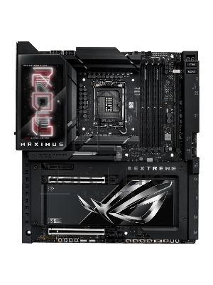 Материнская плата ASUS ROG MAXIMUS Z890 EXTREME, LGA 1851, Intel Z890, 4xDDR5, 4xSATA, 4xM.2, 1xPCI-E 5.0 x16, 1xPCI-E 5.0 x8, 1xHDMI, 2xUSB-C, 2x 10Gb LAN, 5xUSB-A 3.2 Gen 2, 1xUSB-C 3.2 Gen 2x2, 2xUSB-C Thunderbolt 5, 2x3.5 мм, 7.1, E-ATX