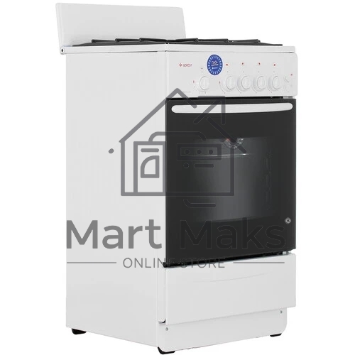 Плита газовая Gefest ПГ 3200-06 К35 белый, конфорок 4 шт, духовка 42 л, 50 см x 85 см x 53 см
