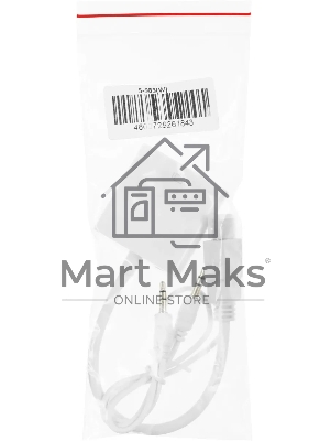 Переходник аудио-видео Premier 5-983 HDMI (m)/VGA (f)/Jack 3.5 (f) 0.15м. белый