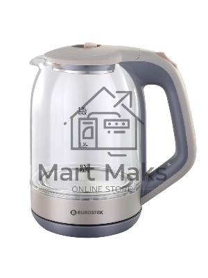 Чайник электрический EuroStek EEK-3015 1.8 л, 1500 Вт, бежевый