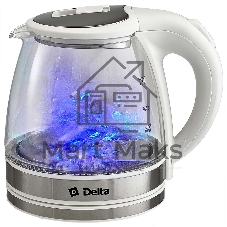 Чайник электрический DELTA DL-1121 белый