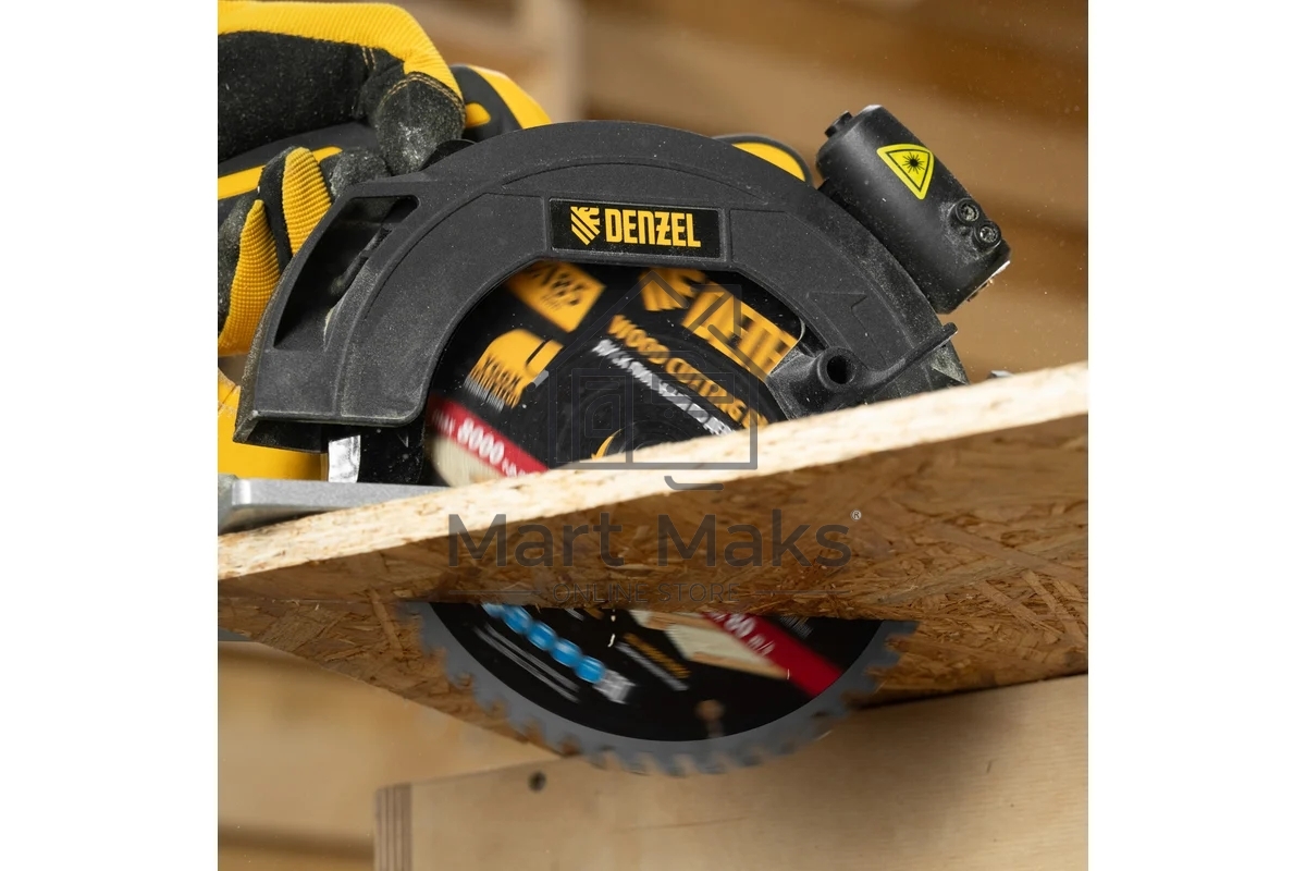 Пильный диск по дереву Denzel ф185 х 20 мм, 48 зубьев, тонкий 733337