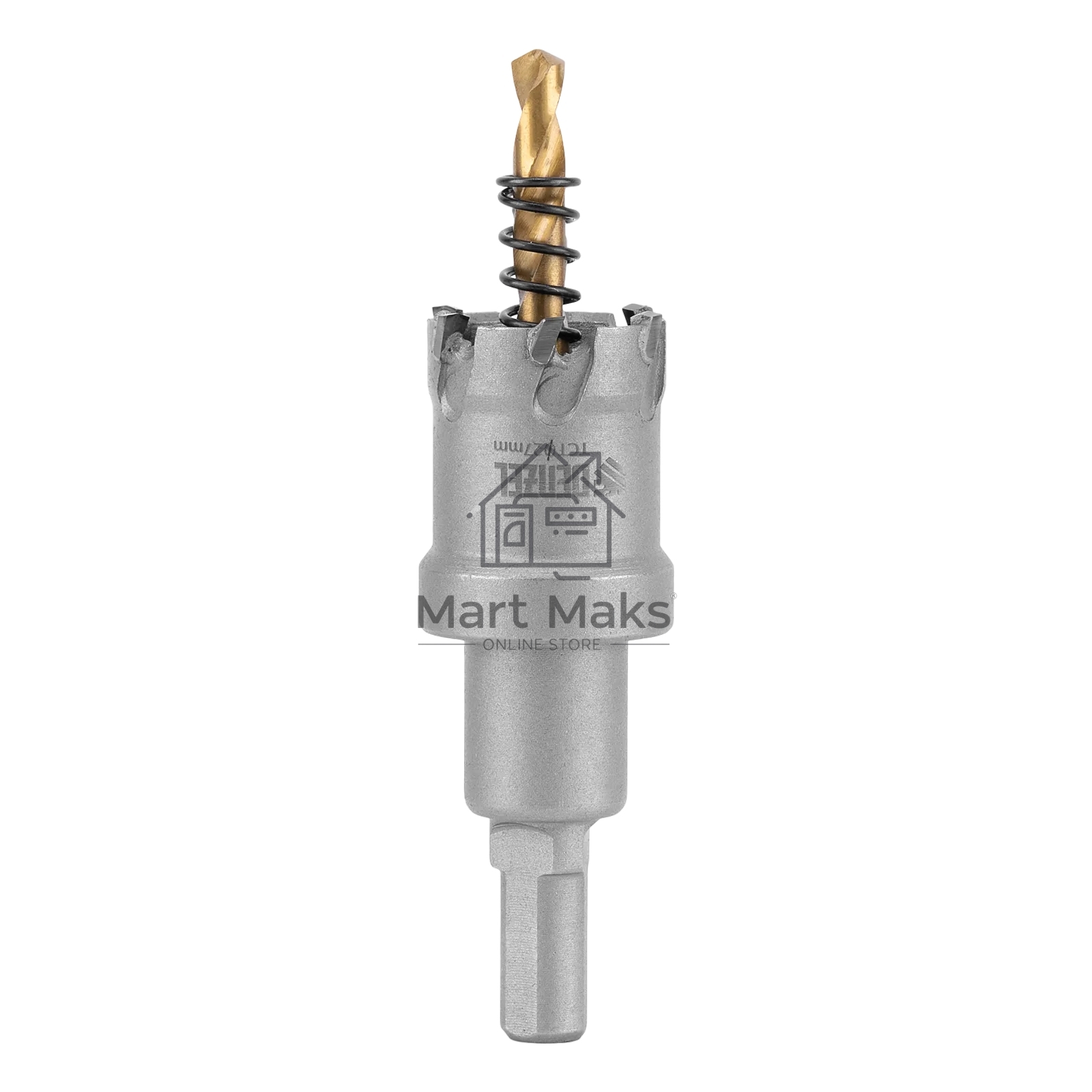 Коронка по металлу Denzel твердосплавная, 27 мм