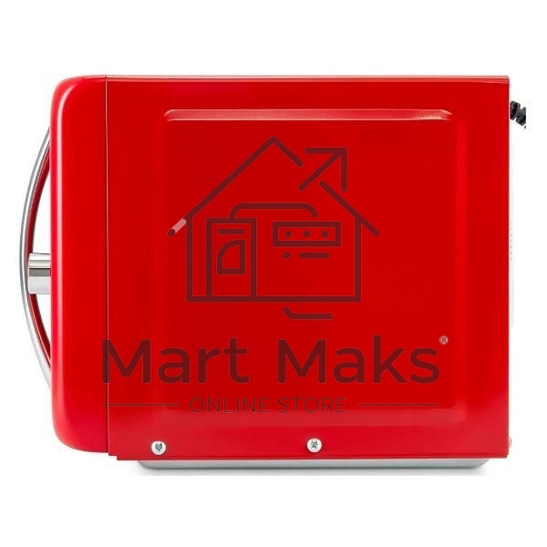 Микроволновая печь Hyundai HYM-D3037 красный, 20 л, 700 Вт, переключатели - кнопки, поворотный механизм