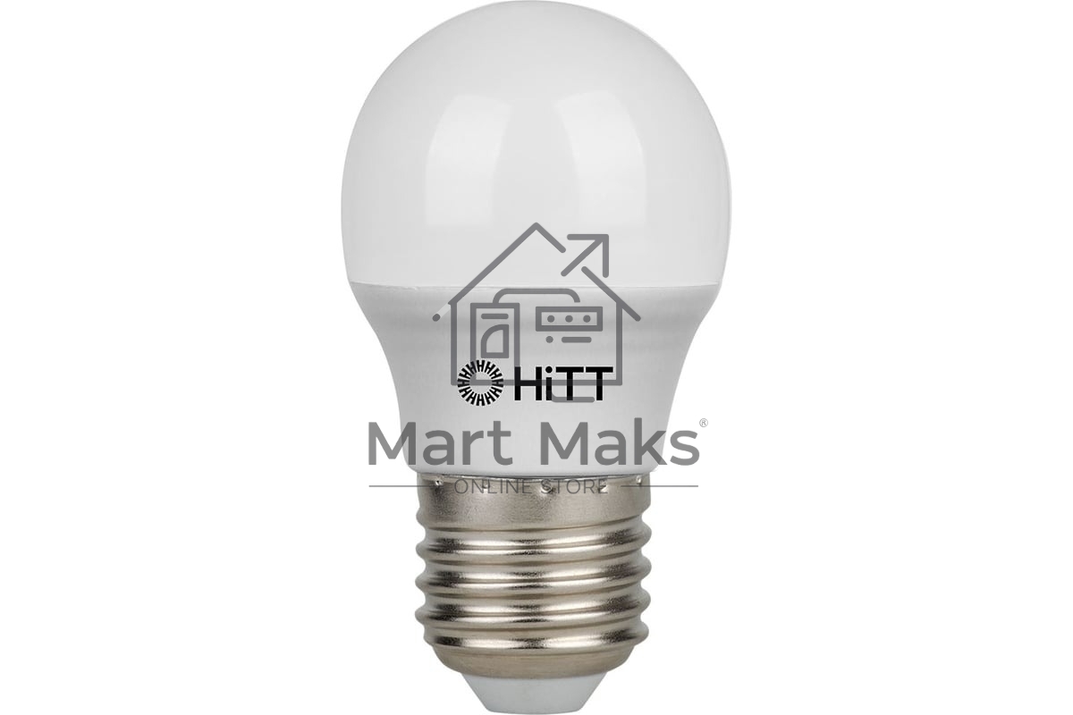 Светодиодная лампа HiTT PL-G45-15-230-E27-3000