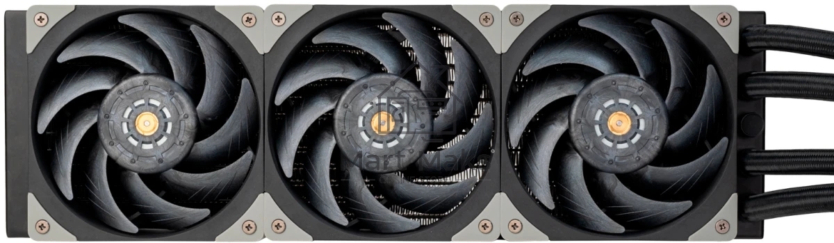 Система жидкостного охлаждения SilverStone XE360PDD черный, 360 мм, 3x120 мм, 800-3000 об/мин, 39.6 дБ, 4 pin PWM, без подсветки