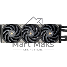 Система жидкостного охлаждения SilverStone XE360PDD черный, 360 мм, 3x120 мм, 800-3000 об/мин, 39.6 дБ, 4 pin PWM, без подсветки