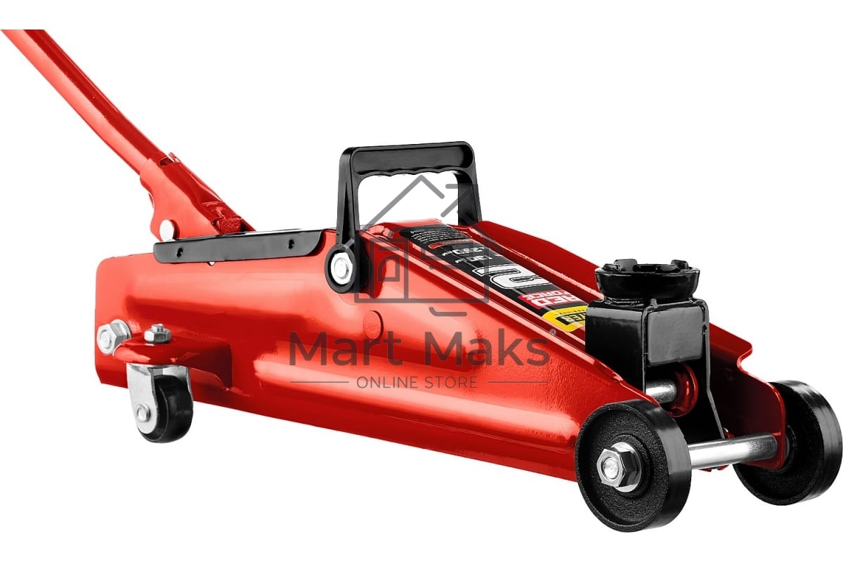 Домкрат STAYER 43153-2 гидравлический подкатной red force 2т 130-350мм