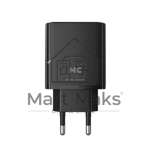 Зарядное устройство MORE CHOICE (4620202555861) NC63 СЗУ 1USB 3.0A QC3.0 15W, черный