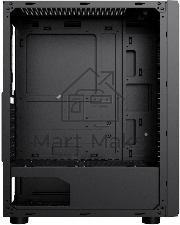 Компьютерный корпус AeroCool / Formula CL-3302B RGb черный без БП ATX 2xUSB 2.0 1xUSB 3.0 audio bott PSU