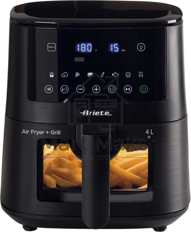 Аэрофритюрница Ariete 4633 Glass DGT Bk