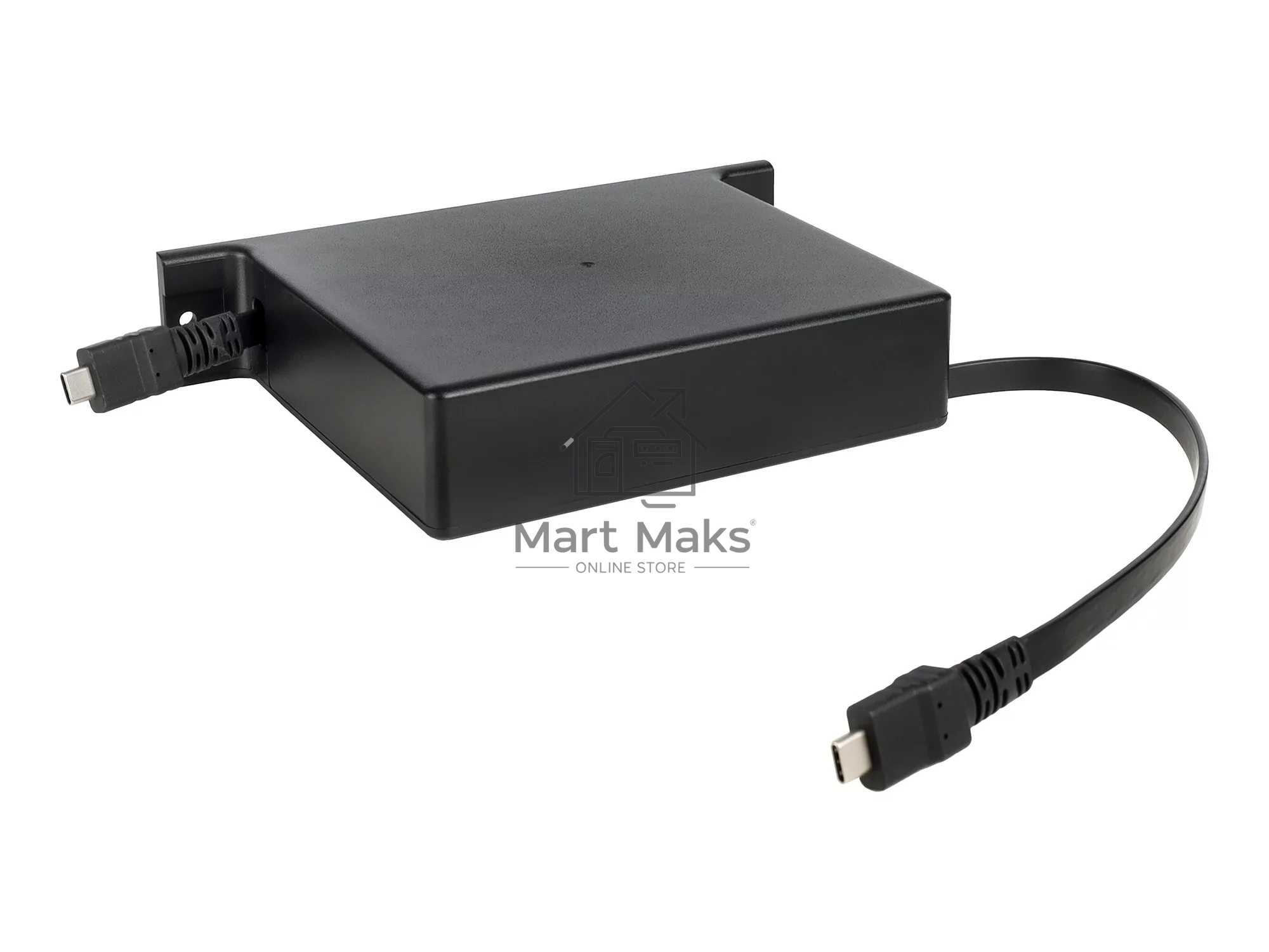 Кабельный ретрактор Wize Pro WRTS-USBCV-RT USB Type C, All in One, 3.2Gen, до 20Gb/с,передача видео 4К, скорость заряда до до 100Вт, для установки в архитектурный лючок серии WRTS, выдвижение 120 см. Занимает 2 места в лючке (2 места)