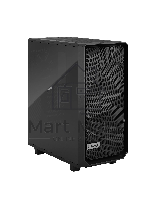 Компьютерный корпус Fractal Design MESHIFY 2 COMPACT BLACK - DARK TG / ATX, TG / 2x140мм & 1x120мм fans inc. / FD-C-MES2C-02