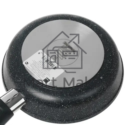 Сковорода НМП Индукция Гранит L18120i, 20 см черный
