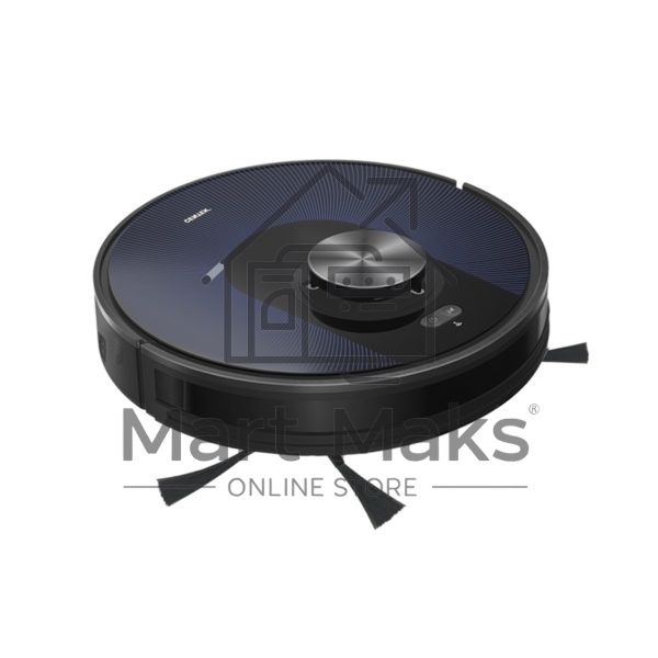 Робот-пылесос Centek CT-2741 черный/синий, 2600 мАч Li-Ion, уборка сухая/влажная, пылесборник контейнер 0.68 л