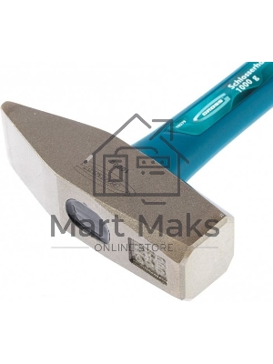 Молоток слесарный Gross 10279 1000 г, квадратный боек, фиберглассовая обрезиненная рукоятка