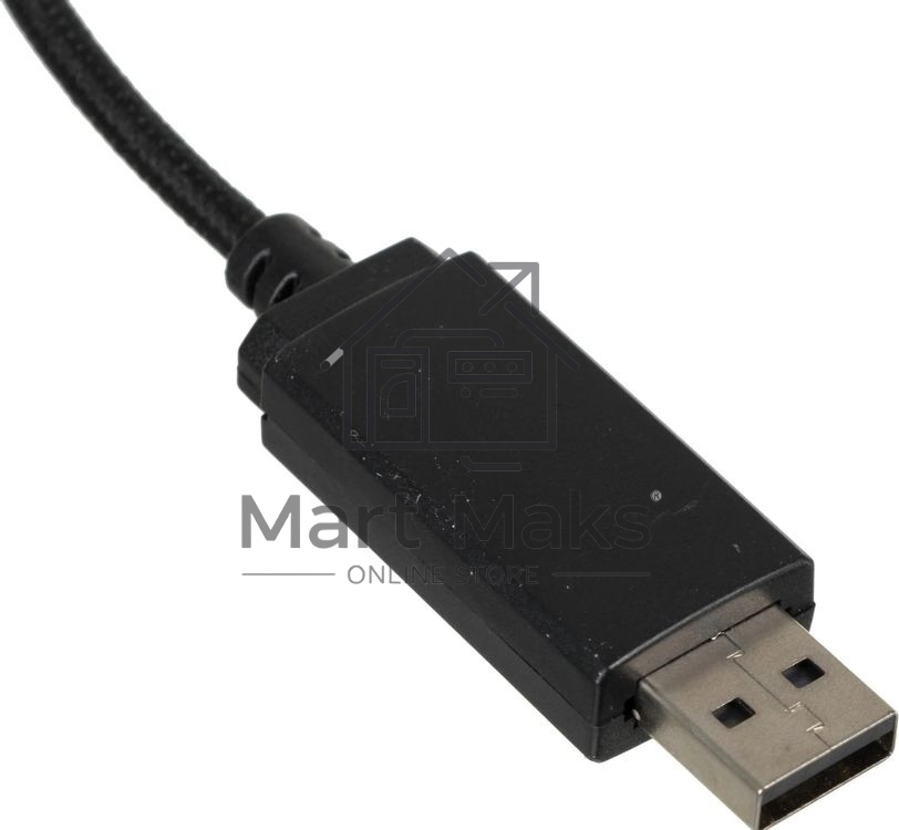 Гарнитура проводная с микрофоном A4Tech Fstyler FH200U серый/синий 2м накладные USB оголовье (FH200U BLUE)