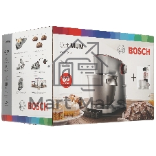 Кухонная машина Bosch MUM9YX5S12 планетар.вращ. 1600Вт серебристый