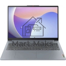 Ноутбук Lenovo IdeaPad Slim 3 15IRU8/15.6'/TN/Intel Core i3 1315U/8Gb/256Gb/SSD/Intel UHD Graphics/Без ОС/серый/1.62kg Ноутбук Lenovo IdeaPad Slim 3 15IRU8/15.6'/TN/Intel Core i3 1315U/8Gb/256Gb/SSD/Intel UHD Graphics/Без ОС/серый/1.62kg