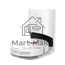 Робот-пылесос Dreame RLS3D Vacuum and Mop D10 Plus белый, 46 Вт, 5200 мА·ч Li-Ion, уборка сухая/влажная, пылесборник контейнер 0.4 л