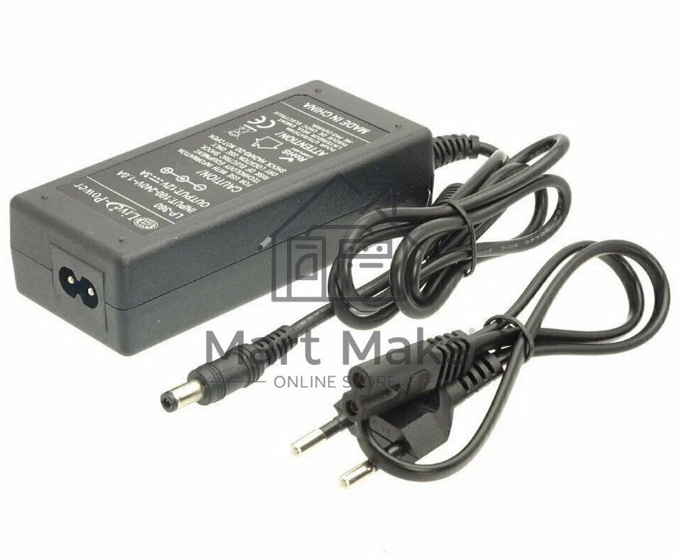 Блок питания для монитора и телевизора LCD 12V, 3.5A, 5.5x2.5mm OEM