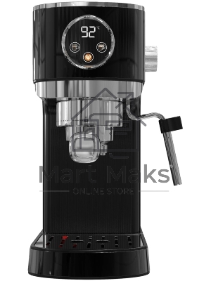 Кофеварка рожковая Korting KCM 1002 EN черный, молотый, 1.2 л, 1350 Вт, 20 бар