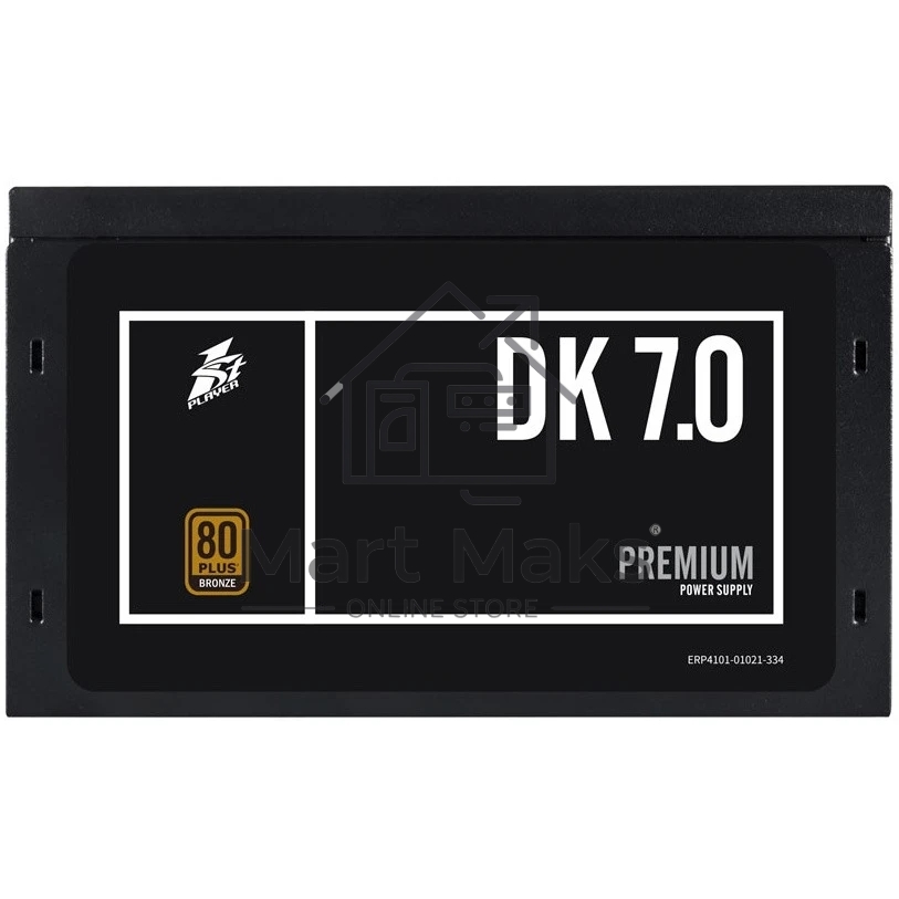 Блок питания 1STPLAYER DK PREMIUM PS-700AX, 700Вт, 80 PLUS Bronze, 120мм, черный