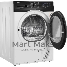 Сушильная машина Weissgauff WD 6110 B Heat Pump белый, 10 кг, сушка - тепловой насос, программ - 16, 60 x 85 x 62 см