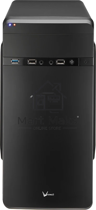 Компьютерный корпус Aerocool / Formula Qs-180 черный без БП mATX 1x80mm 2xUSB2.0 1xUSB3.0 audio