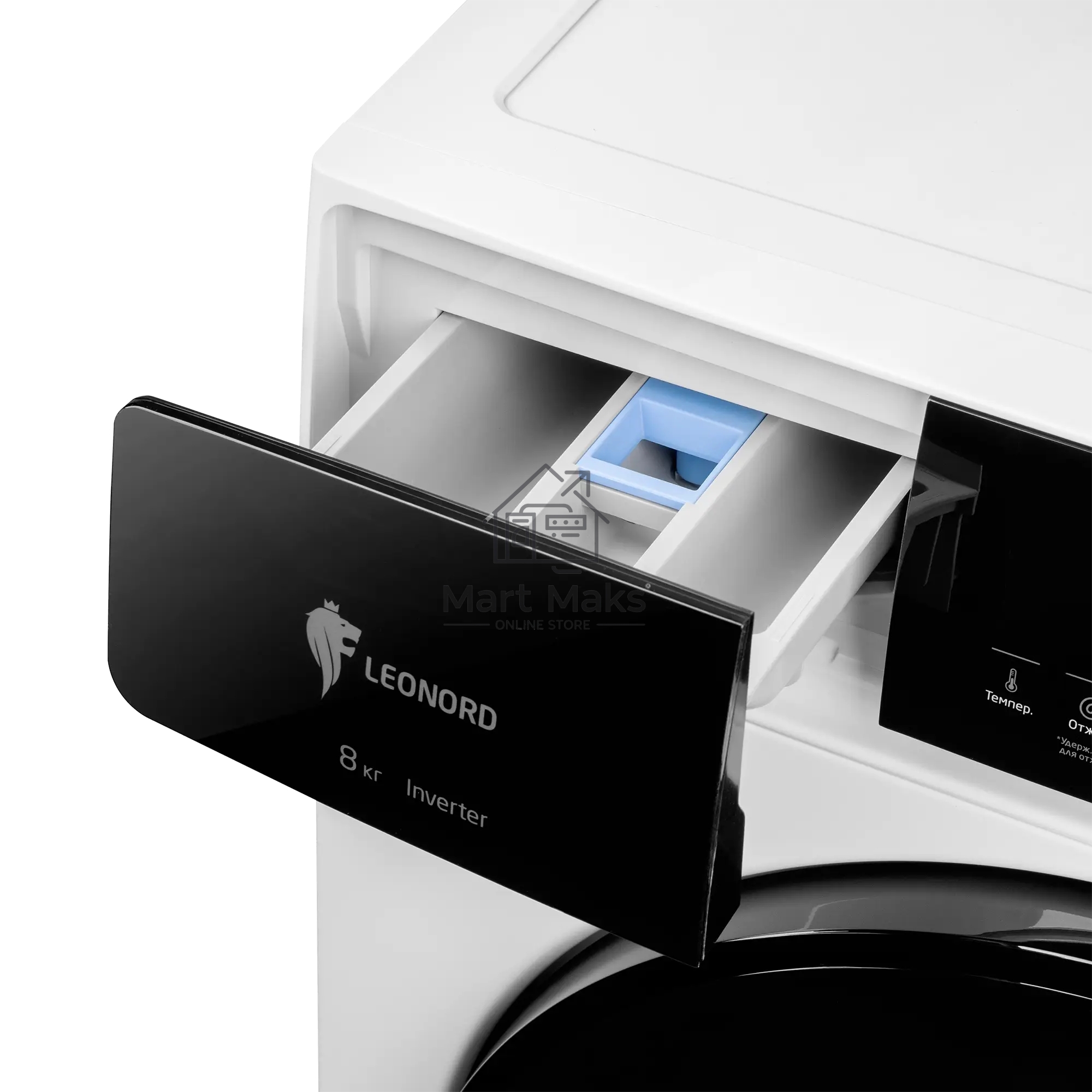 Стиральная машина LEONORD LWM-102812 (109592) белая, загрузка фронтальная 8кг, 1200 об/мин., класс: A+++