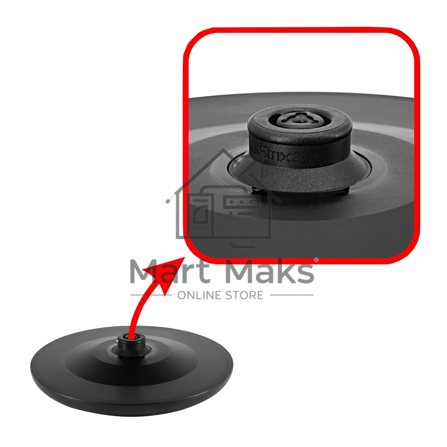 Чайник электрический Maunfeld MFK-647BK черный с хромированными элементами