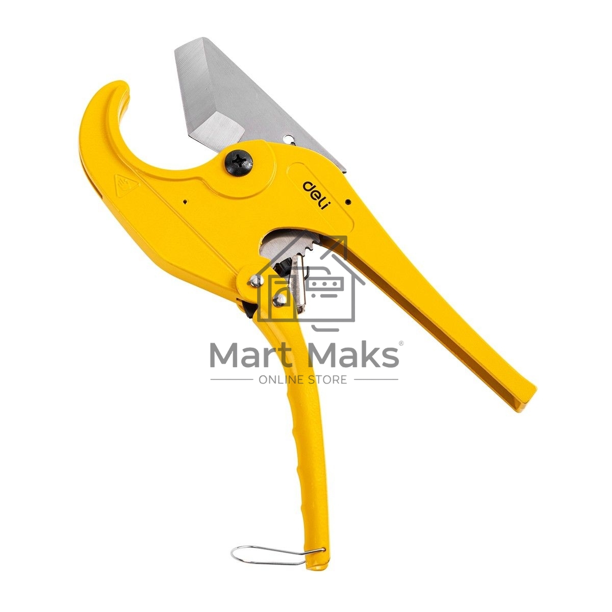 Труборез для пластиковых труб Deli DL2509 диаметр реза до 63мм, сталь 3Cr13, корпус из алюминиевого сплава