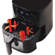 Аэрофритюрница Ariete 4633 Glass DGT Bk