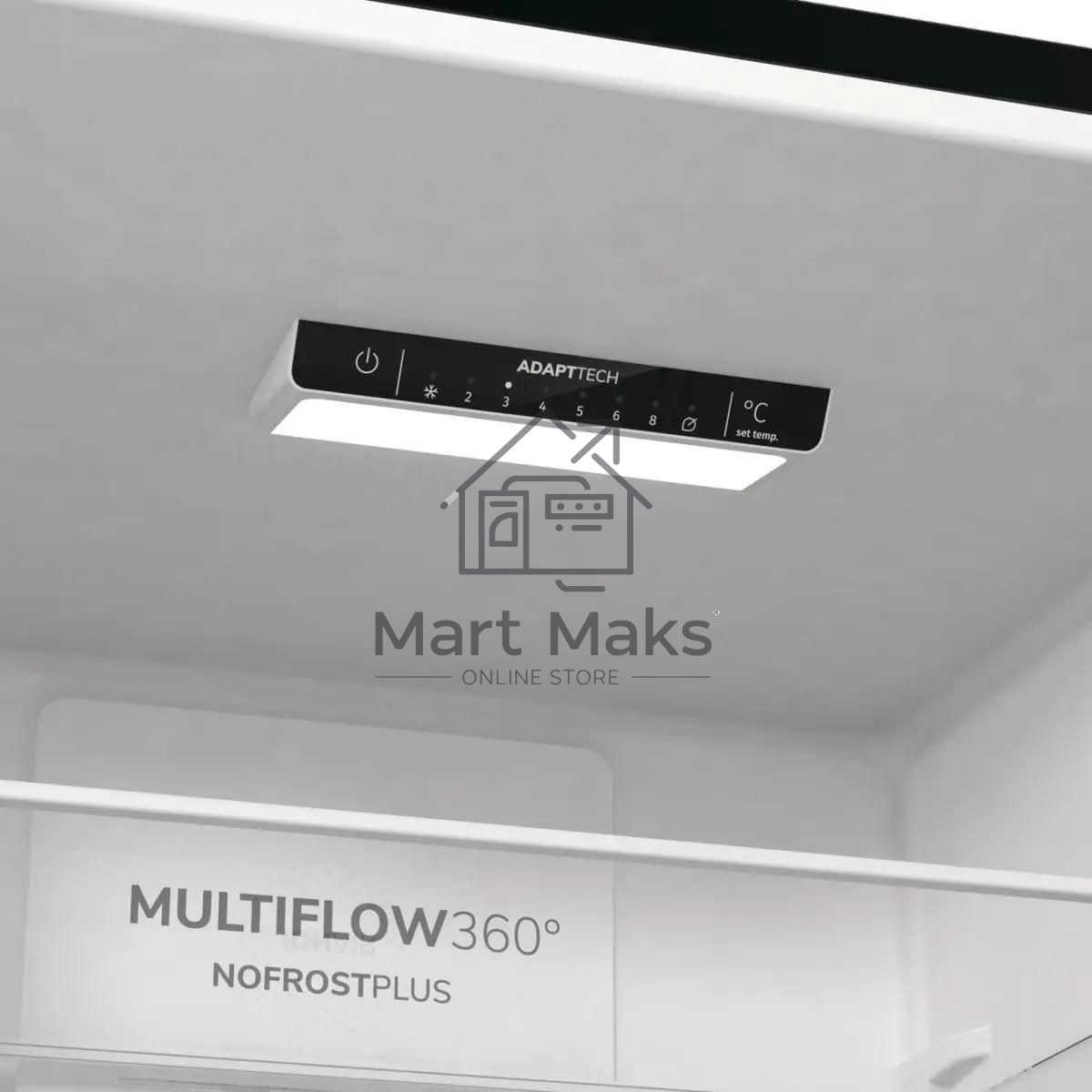 Холодильник Gorenje NRK6202EBXL4 черный матовый двухкамерный 235/96л морозилка снизу, No Frost