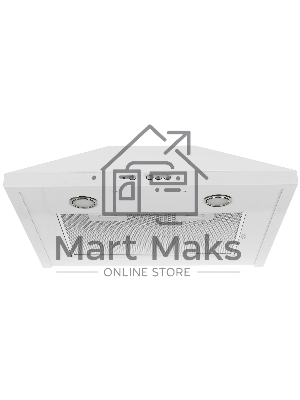 Вытяжка каминная Elikor Вента 60П-650-К3Д белый, 60 см, 650 куб. м/ч, 56 дБ