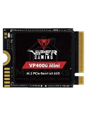 Накопитель SSD Patriot Viper VP4000, 2Tb, PCIe 4.0 x16, M.2 2230, NVMe, R/W 3200/3500, с радиатором