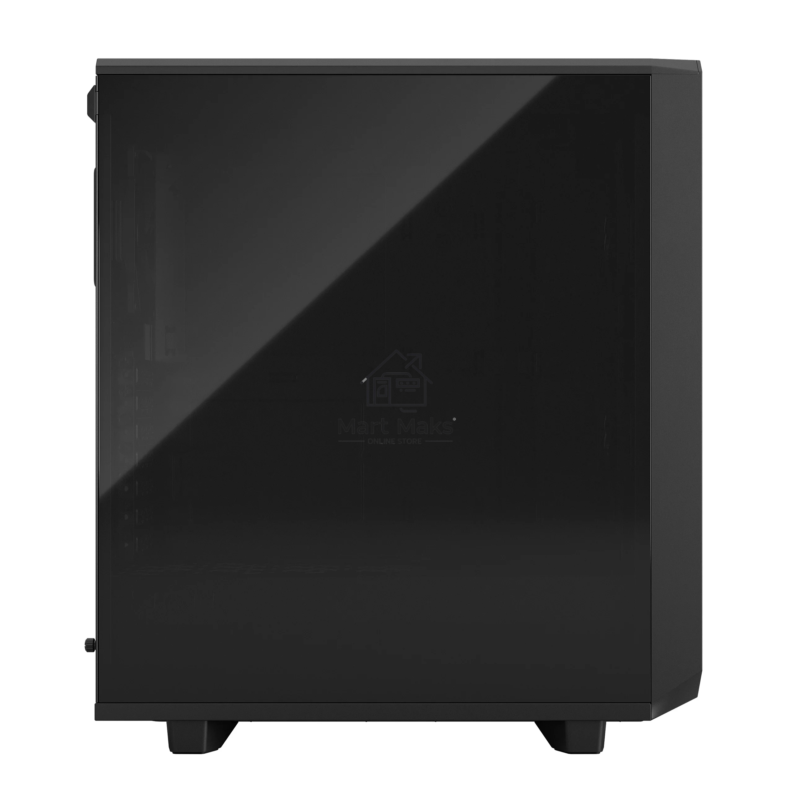 Компьютерный корпус Fractal Design MESHIFY 2 COMPACT BLACK - DARK TG / ATX, TG / 2x140mm & 1x120mm fans inc. / FD-C-MES2C-02