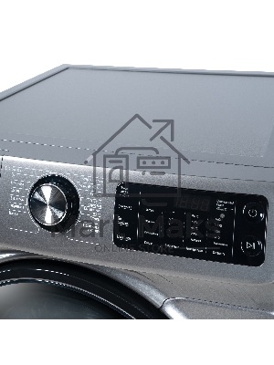 Стиральная машина Бирюса WM-SBM1014/15 M Металлик, загрузка фронтальная 10 кг, 1400 об/мин, класс А+++